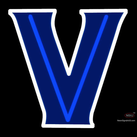 Custom V Neon Sign  