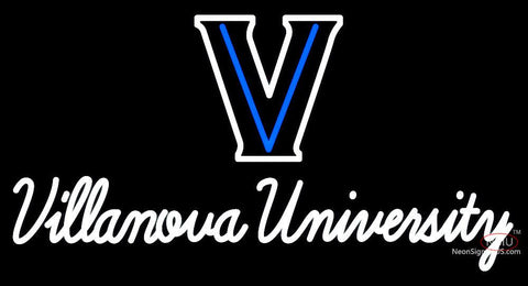 Custom V Neon Sign  