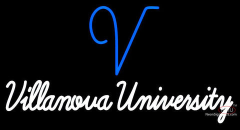 Custom V Neon Sign  