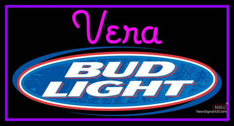 Custom Vera Bud Light Neon Sign  