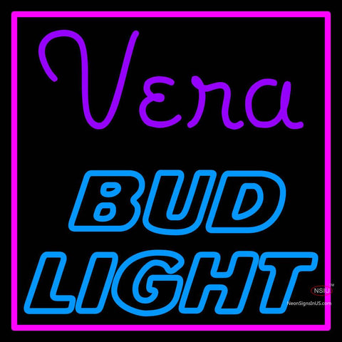 Custom Vera Bud Light Neon Sign  
