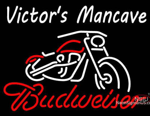 Custom Victor Budweiser Neon Sign  
