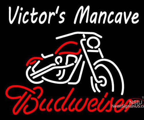 Custom Victor Budweiser Neon Sign  