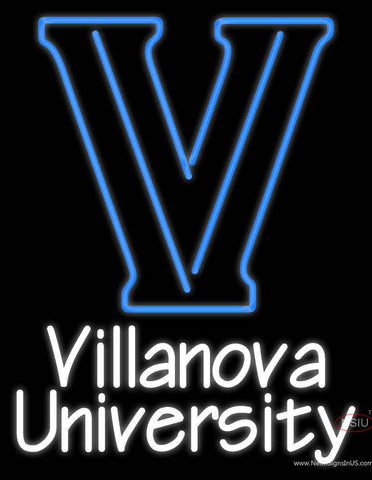 Custom Villanova Wildcats Univercity Logo Real Neon Glass Tube Neon Sign