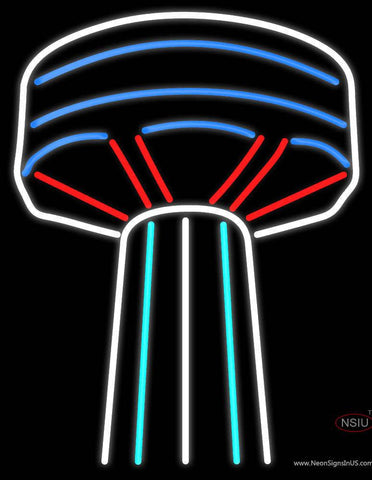 Custom Water Towar Real Neon Glass Tube Neon Sign