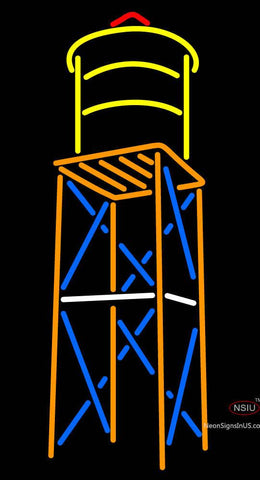 Custom Water Towar Neon Sign 