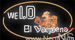 Custom We I D El Vaqueno Real Neon Glass Tube Neon Sign