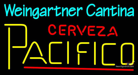 Custom Weingartner Cantina Neon Sign  