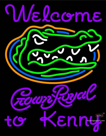 Custom Welcome To Kenny Neon Sign  