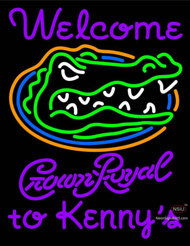 Custom Welcome To Kenny Neon Sign  