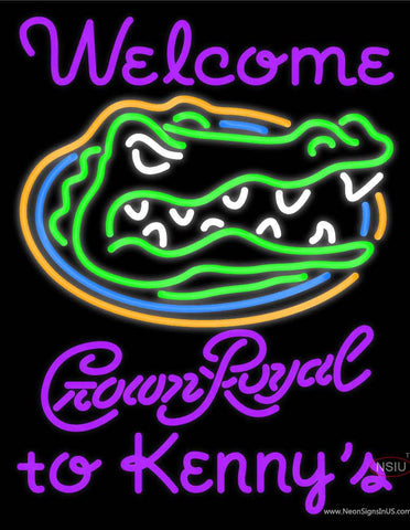 Custom Welcome To Kenny Real Neon Glass Tube Neon Sign