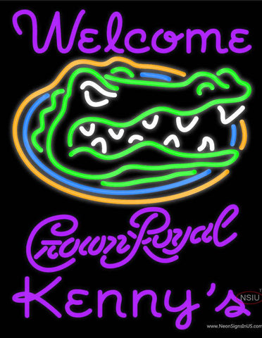 Custom Welcome To Kenny Real Neon Glass Tube Neon Sign 