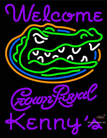 Custom Welcome To Kenny Neon Sign  