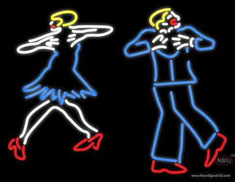 Dancers Real Neon Glass Tube Neon Sign 