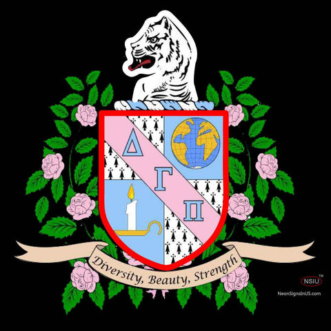 Delta Gamma Pi Logo Neon Sign 