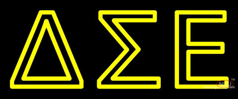 Delta Sigma Epsilon Neon Sign 