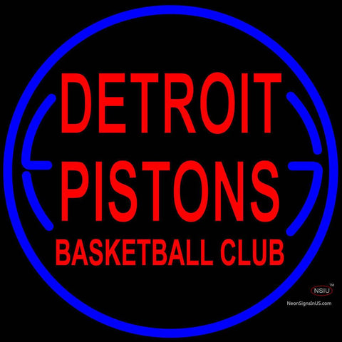 Detroit Pistons Logo  7 x 
