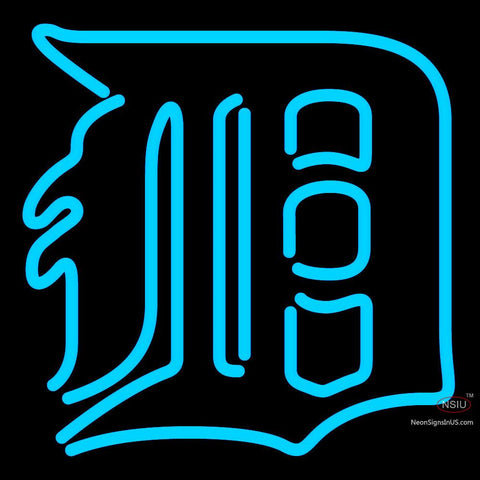 Detroit Tigers MLB Neon Sign