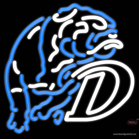 Drake Bulldogs Real Neon Glass Tube Neon Sign x 