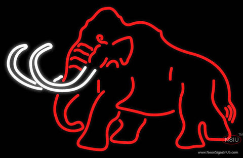 Elephant Real Neon Glass Tube Neon Sign 