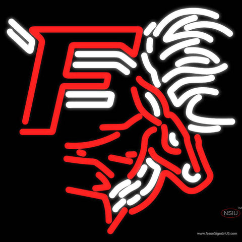 Fairfield Stags Real Neon Glass Tube Neon Sign x 