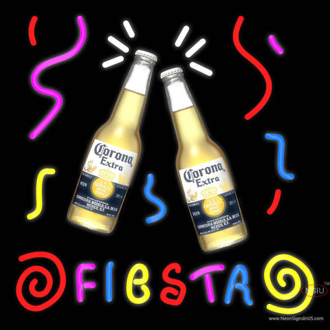 Fiesta Corona Extra Real Neon Glass Tube Neon Sign 