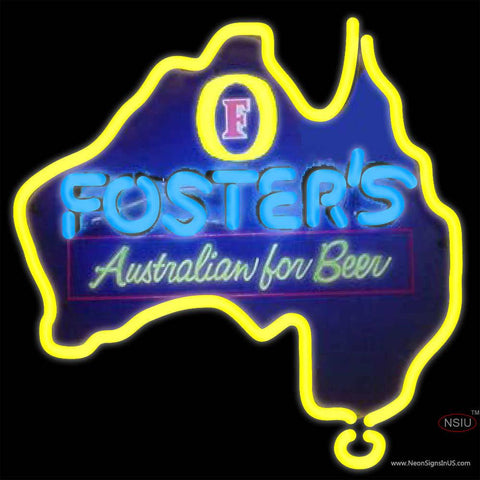 Fosters Australia Neon Beer Sign x 