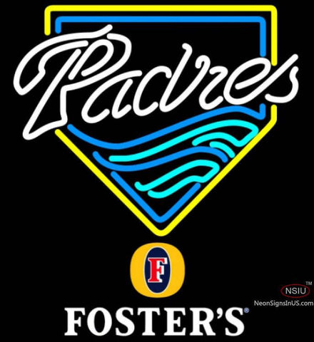 Fosters San Diego Padres MLB Neon Sign   