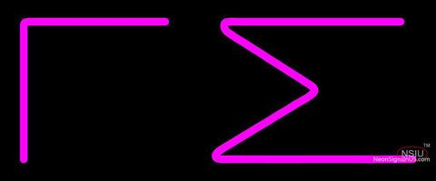 Gamma Sigma Neon Sign  