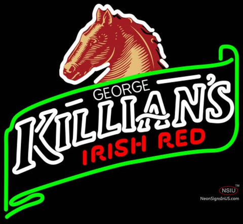 George Killians Irish Red Summer Neon Beer Sign