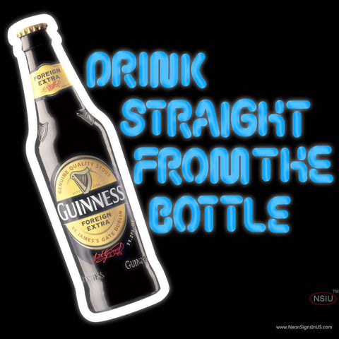 Guinness Bottole Neon Beer Sign x 