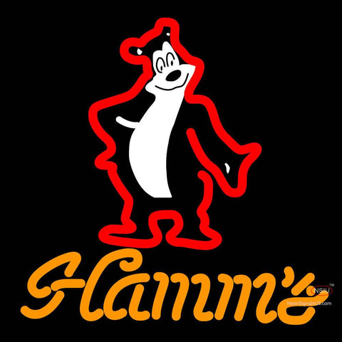Hamms Red Neon Beer Sign x 