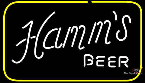 Hamms Square Neon Beer Sign