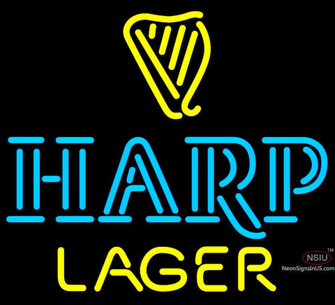 Harp Lager  with Harp Neon Beer Sign x 