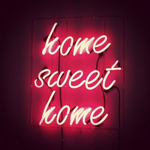 Home Sweet Home neon sign