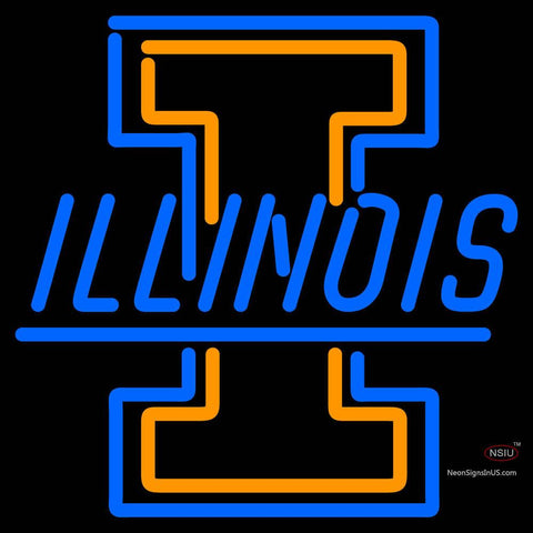 Illinois Fighting Illini Neon Sign x 