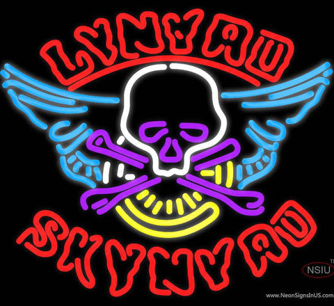 Incredible Lynyrd Skynyrd Beer Bar Real Neon Glass Tube Neon Sign