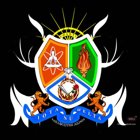 Iota Nu Delta Logo Neon Sign 