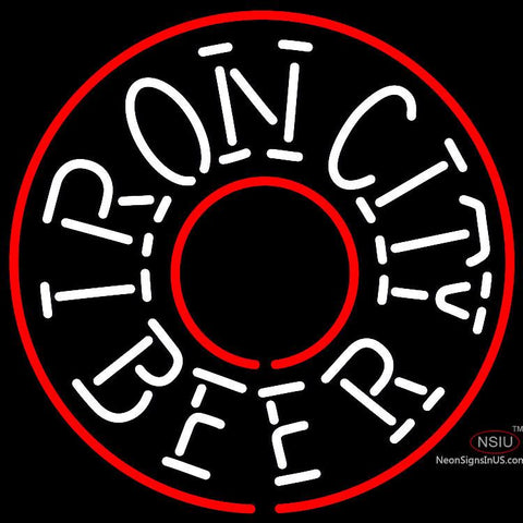 Iron City Beer Logo Neon Beer Sign x 