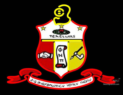Kappa Alpha Psi Chapters Logo Neon Sign 