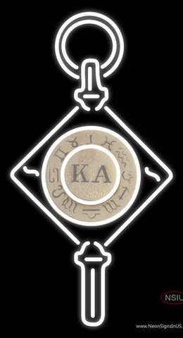 Kappa Alpha Society Chapters Logo Real Neon Glass Tube Neon Sign 