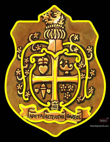 Kappa Beta Gamma Logo Neon Sign 