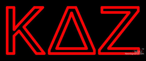 Kappa Delta Zeta Neon Sign 