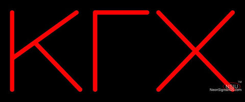 Kappa Gamma Chi Sorority Neon Sign  