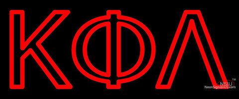 Kappa Phi Lambda Neon Sign 