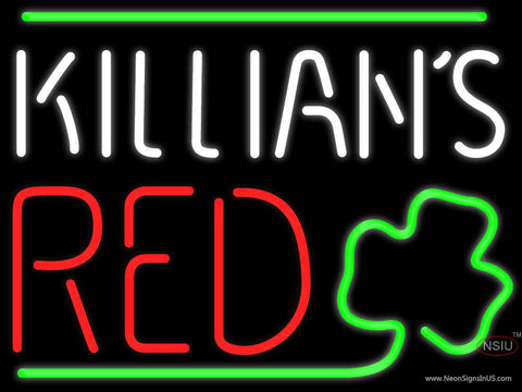 Killians Red Shamrock Neon Beer Sign