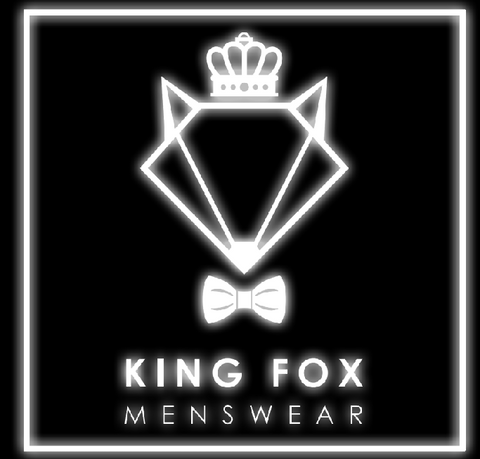 king fox menswear neon sign 