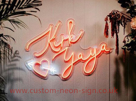 Kirk Yaya Wedding Home Deco Neon Sign