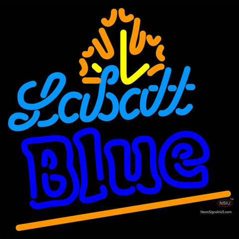 Labatt Blue Maple Leaf Neon Beer Sign x 