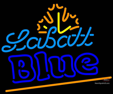 Labatt Blue Maple Leaf Neon Beer Sign x